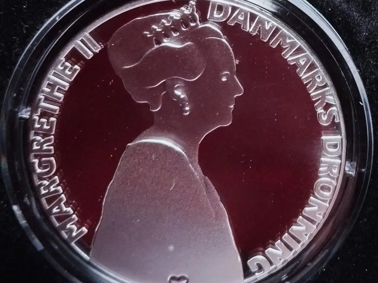 Billede 3 - SMUK SØLV 500 KRONE 2022 MARGRETHE 50 ÅR JUBILÆUM