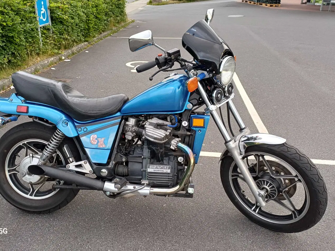 Billede 17 - Honda CX 650 custom nysynet 44xxx mails 
