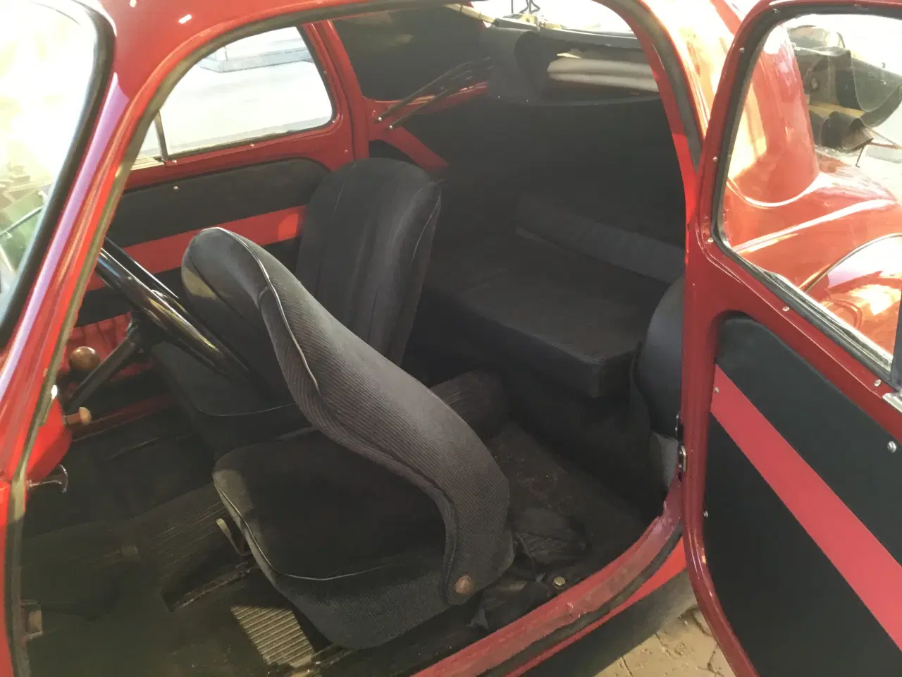 Billede 6 - Fiat topolini m/ kaleche årg 1956 næste syn 2029 