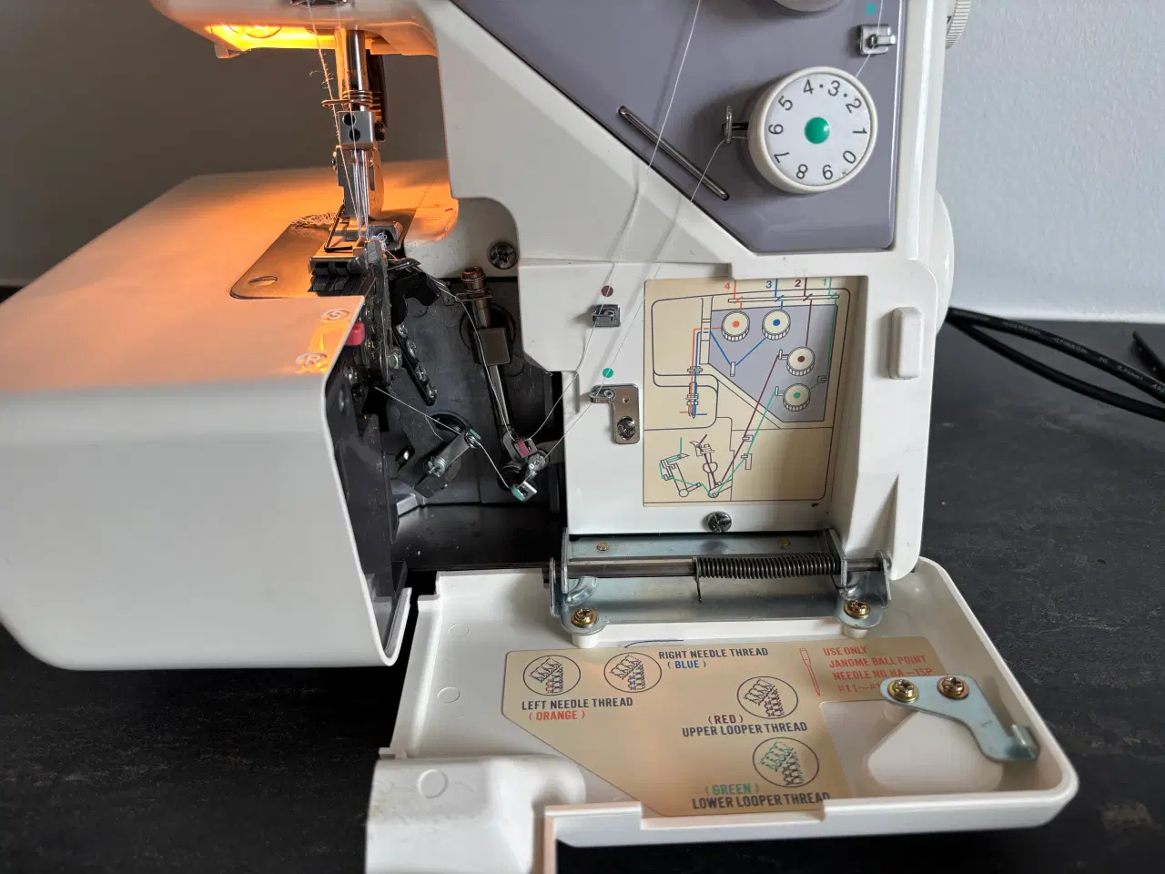 Billede 2 -  Major. Janome. my lock  534 D overlocker 