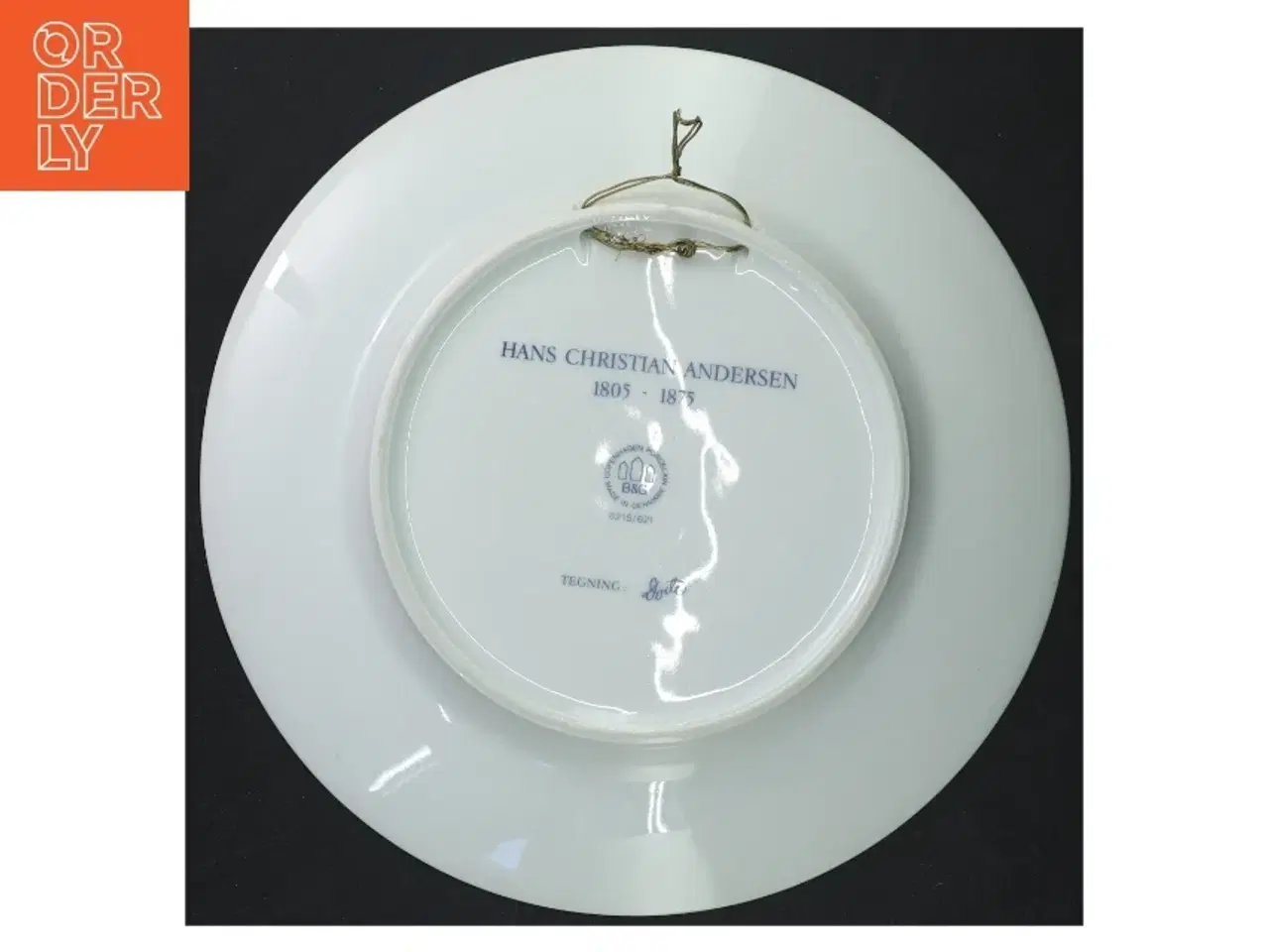 Billede 4 - Dekorativ samletallerken fra Copenhagen Porcelon (str. Ø, 24 cm)