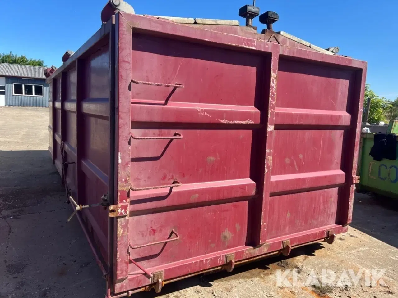 Billede 5 - Korncontainer 433 med hydraulisk låg