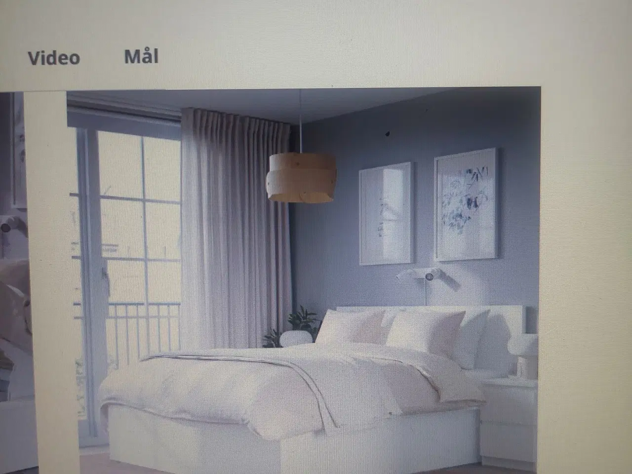 Billede 1 - Malm Seng med opbevaring