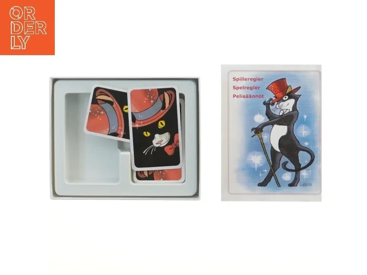 Billede 2 - Kortspil Sortepeter fra Danspil (str. 17x14 cm)