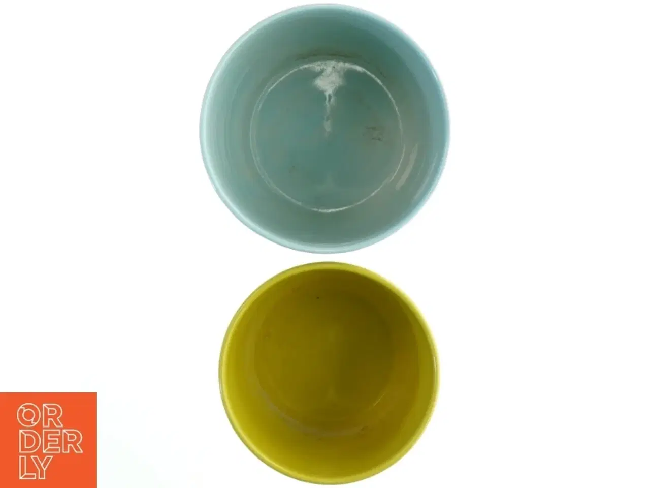 Billede 2 - To keramikpotter (str. 16x17,5 og 13,5x16 cm)
