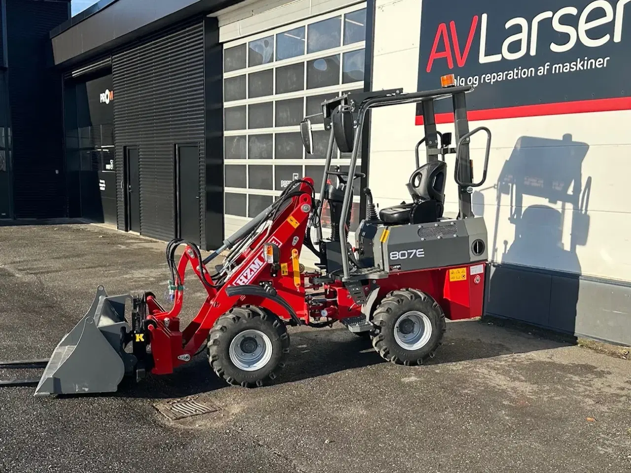 Billede 2 - HZM 807E Elektrisk Minilæsser