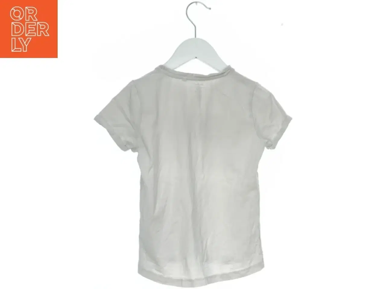 Billede 2 - Hvid T-shirt med 'FRIDAY' tryk fra Name It (str. 128)