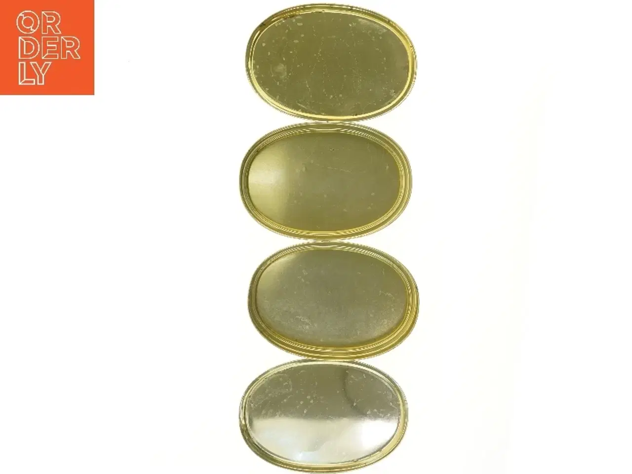 Billede 2 - Fine metal æsker til f.eks fyldt chokolade. Oval dekoreret blikæske (str. 32x22 cm)