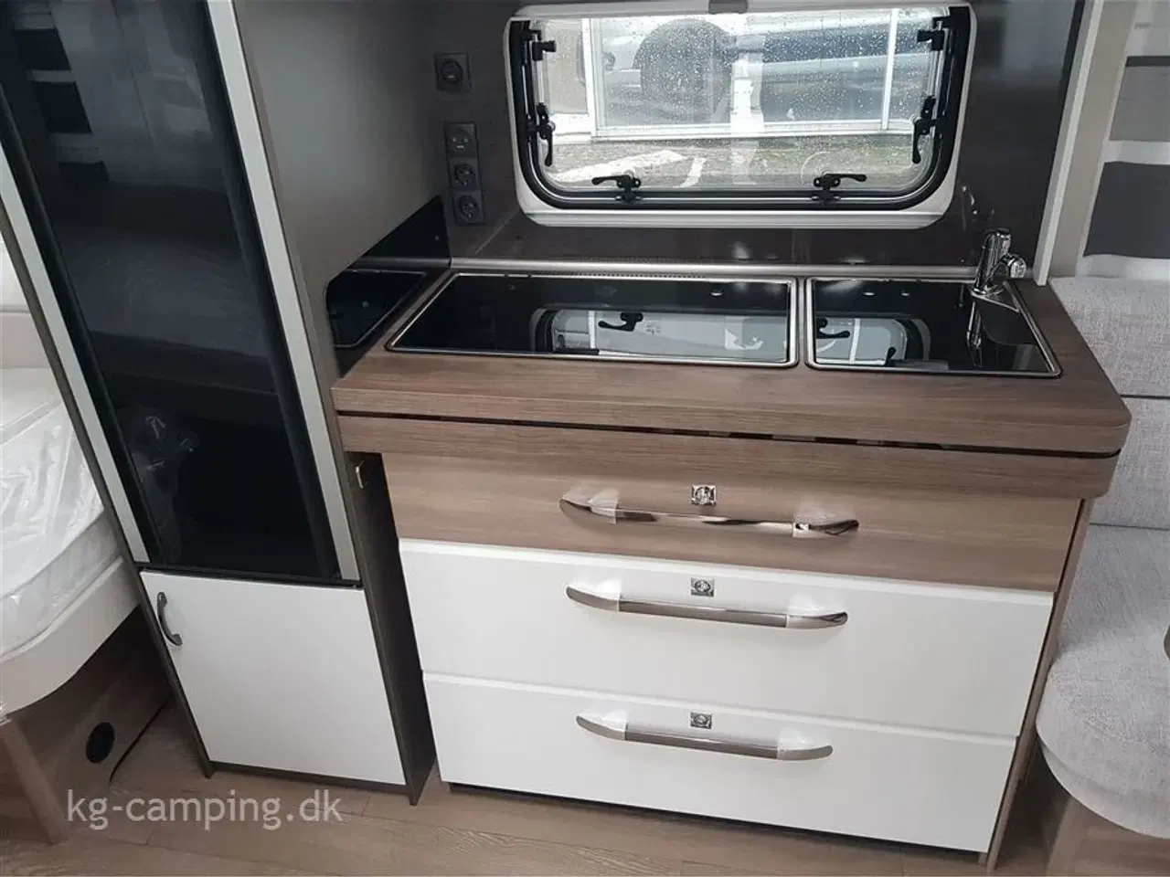 Billede 6 - 2024 - Hobby Excellent Edition 540 WLU   2024 model med Enkeltsenge og Endebadeværelse. Kan opvejes til 2.000 kg.