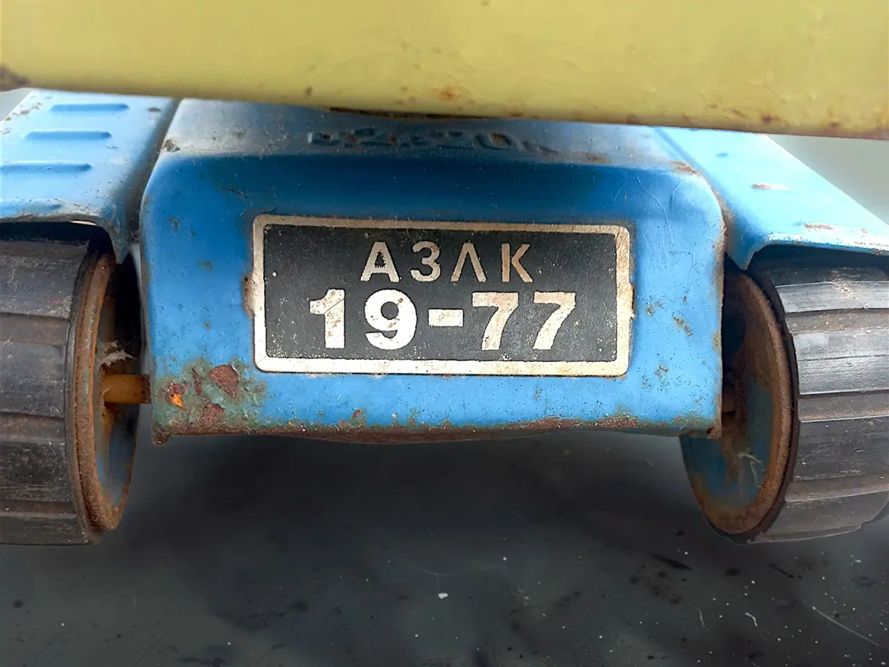 Billede 9 - Sovjetisk bliklegetøj kran AZLK original
