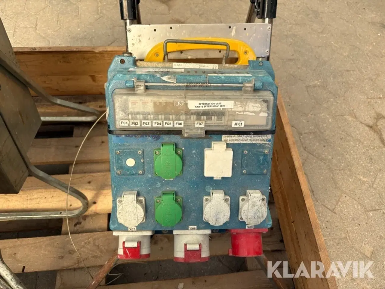 Billede 11 - Byggestrømstavler NST/Wexim - 5 styk