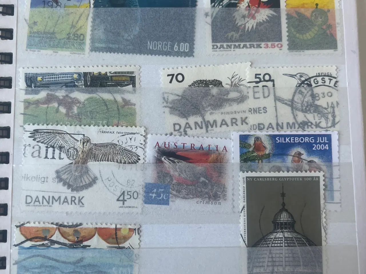 Billede 3 - Frimærker fra diverse tider og lande