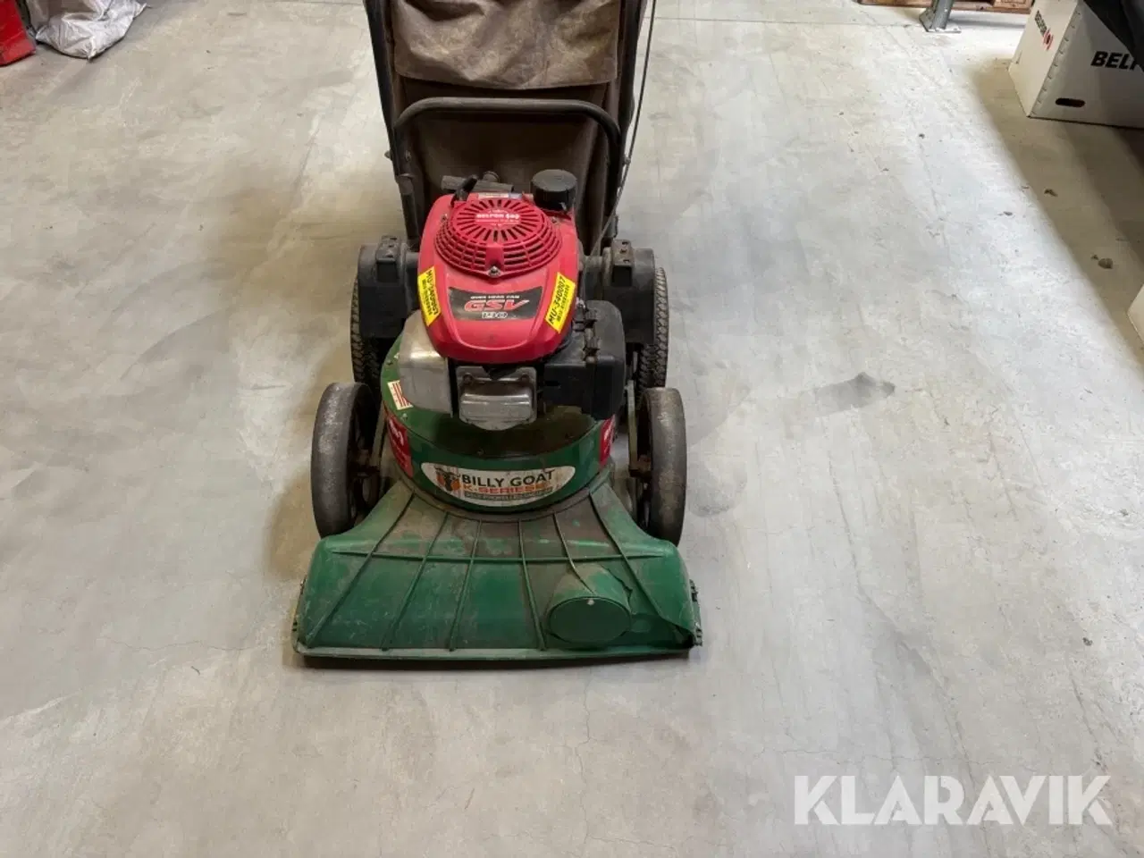 Billede 2 - plæne-/haveopsamler Billy Goat KV650SPH