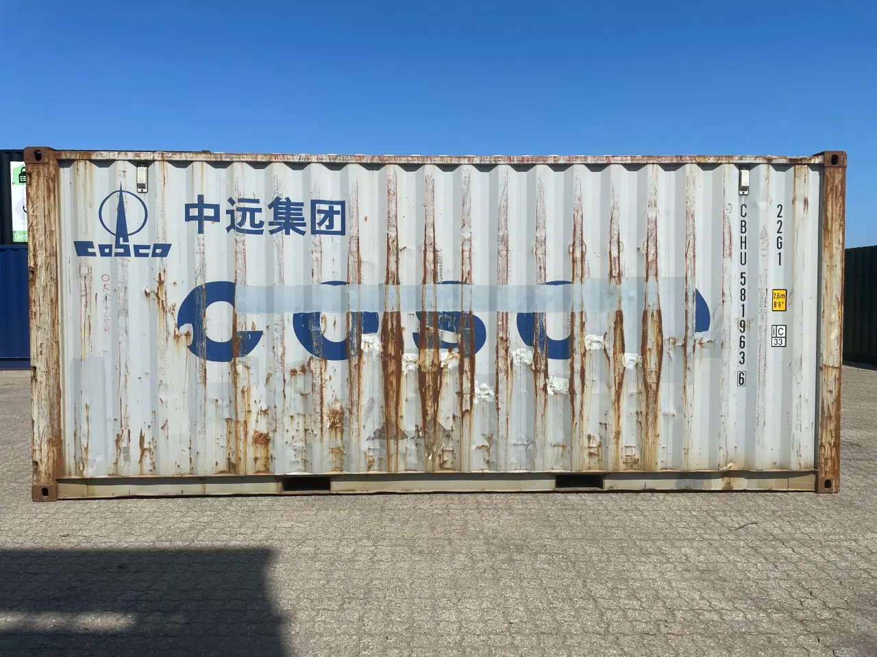 Billede 3 - 20 fods Container- ID: GBHU 581963-6