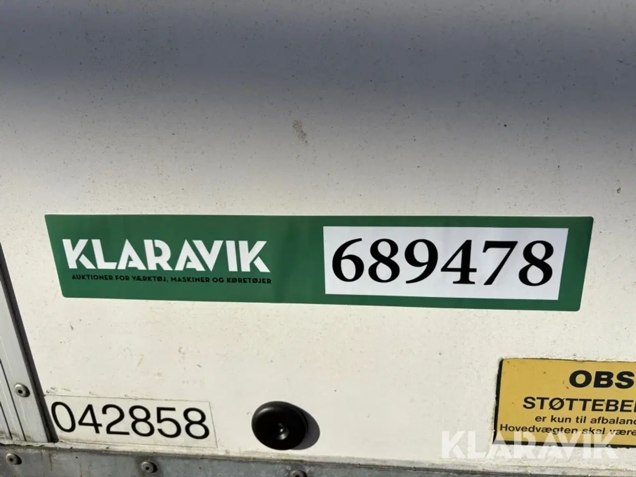 Billede 11 - Beboelses Letvogn m. kværn Scanvogn 2000kg