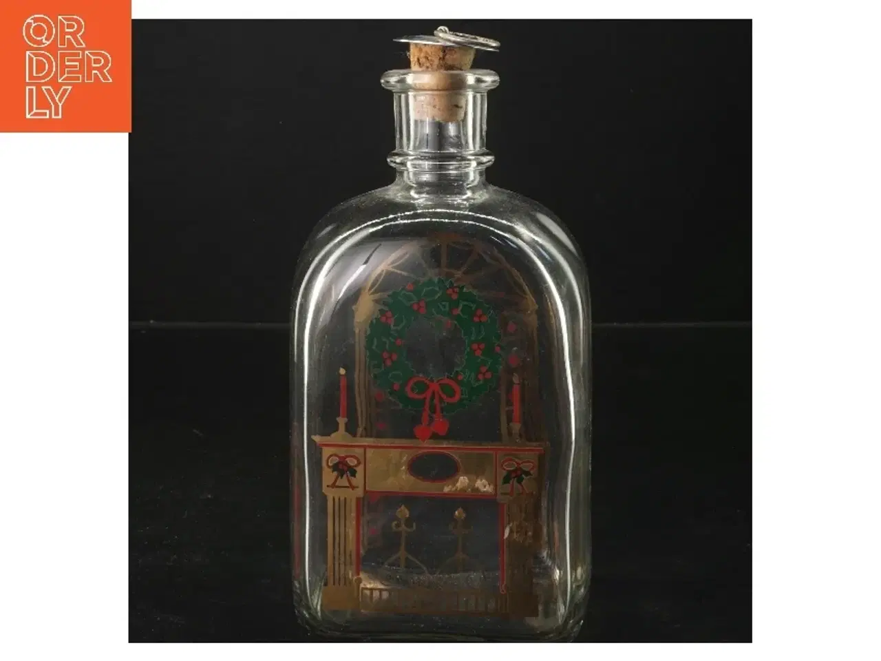 Billede 2 - Ny gammel klukflaske fra holmegaard med korkprop (str. 20 cm)