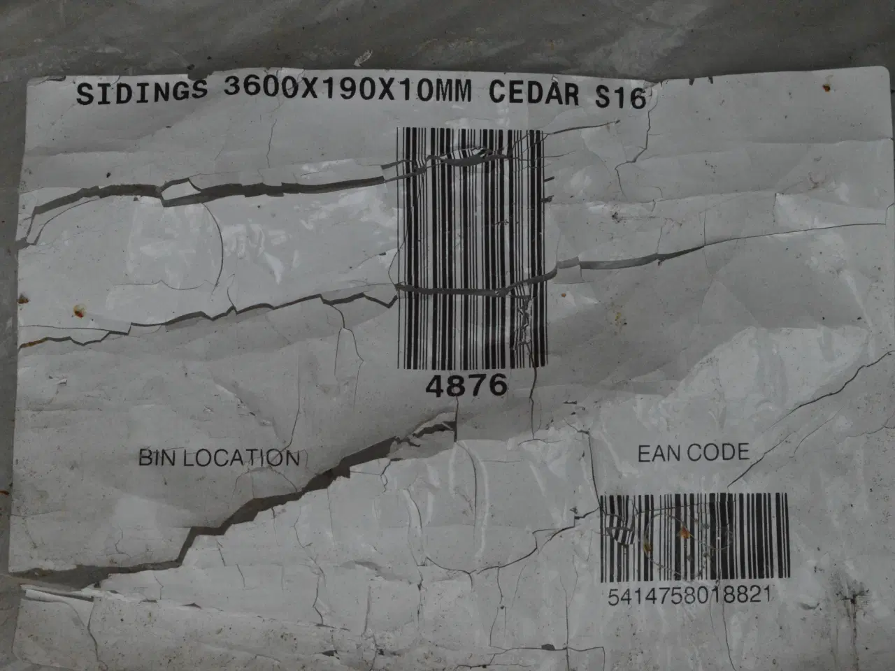 Billede 5 - fibercement brædder, 1stk