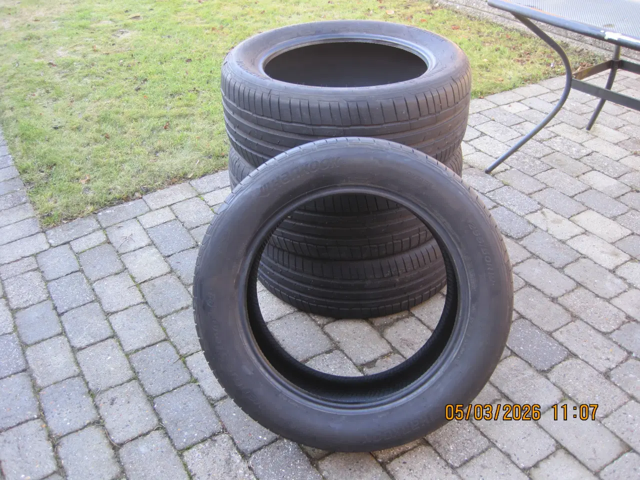 Billede 2 - 4 stk Hankook sommerdæk 19 tommer