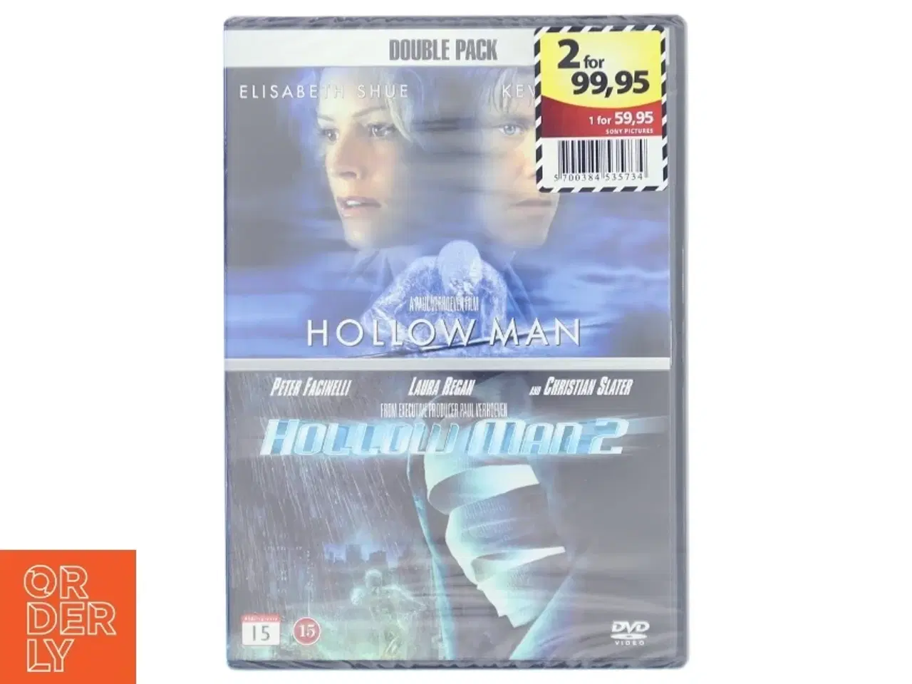 Billede 1 - Hollow man 1 + 2 DVD fra Sony Pictures