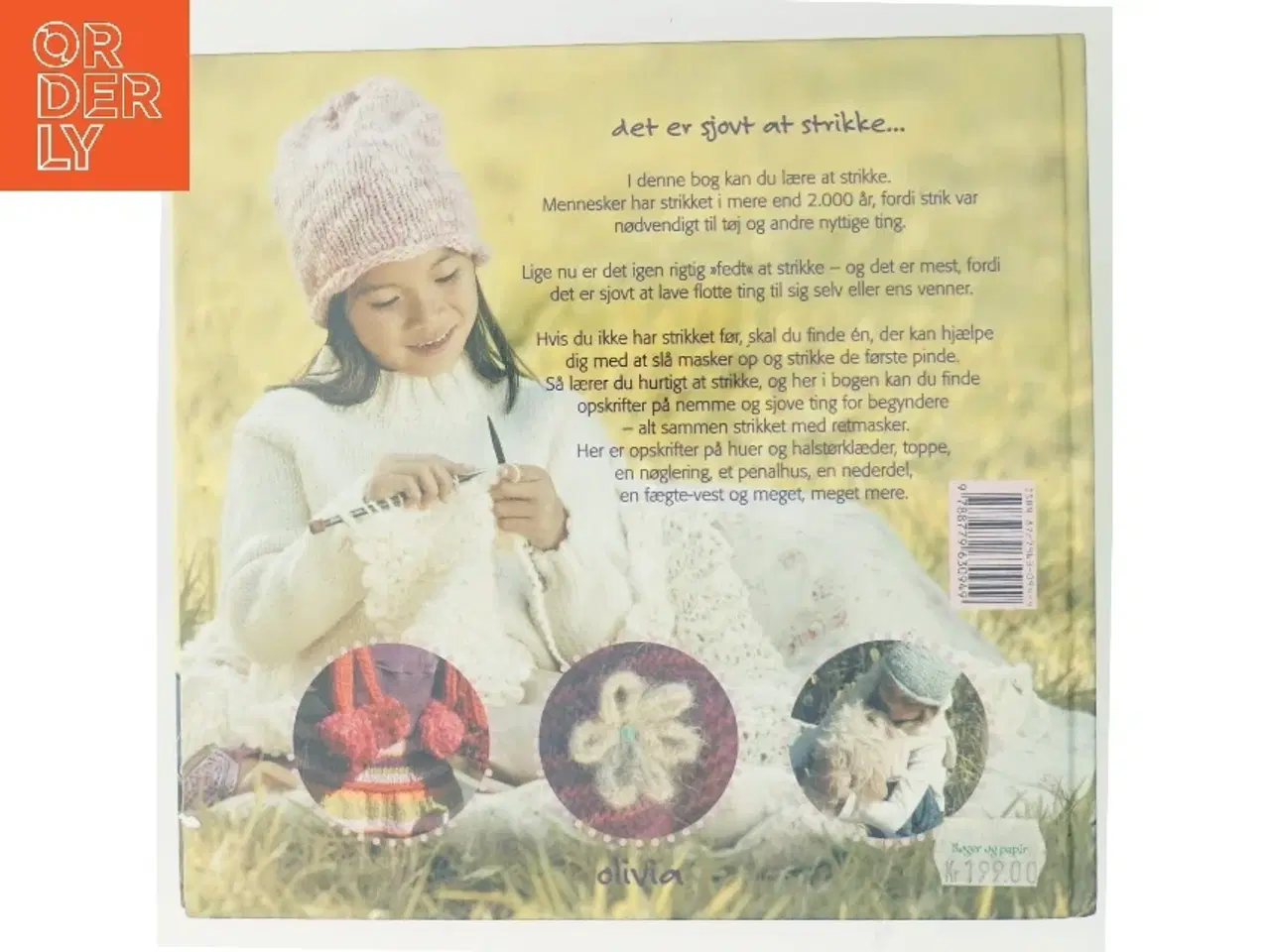 Billede 3 - Pindevenner : børnenes første strikkebog af Lene Holme Samsøe (Bog)