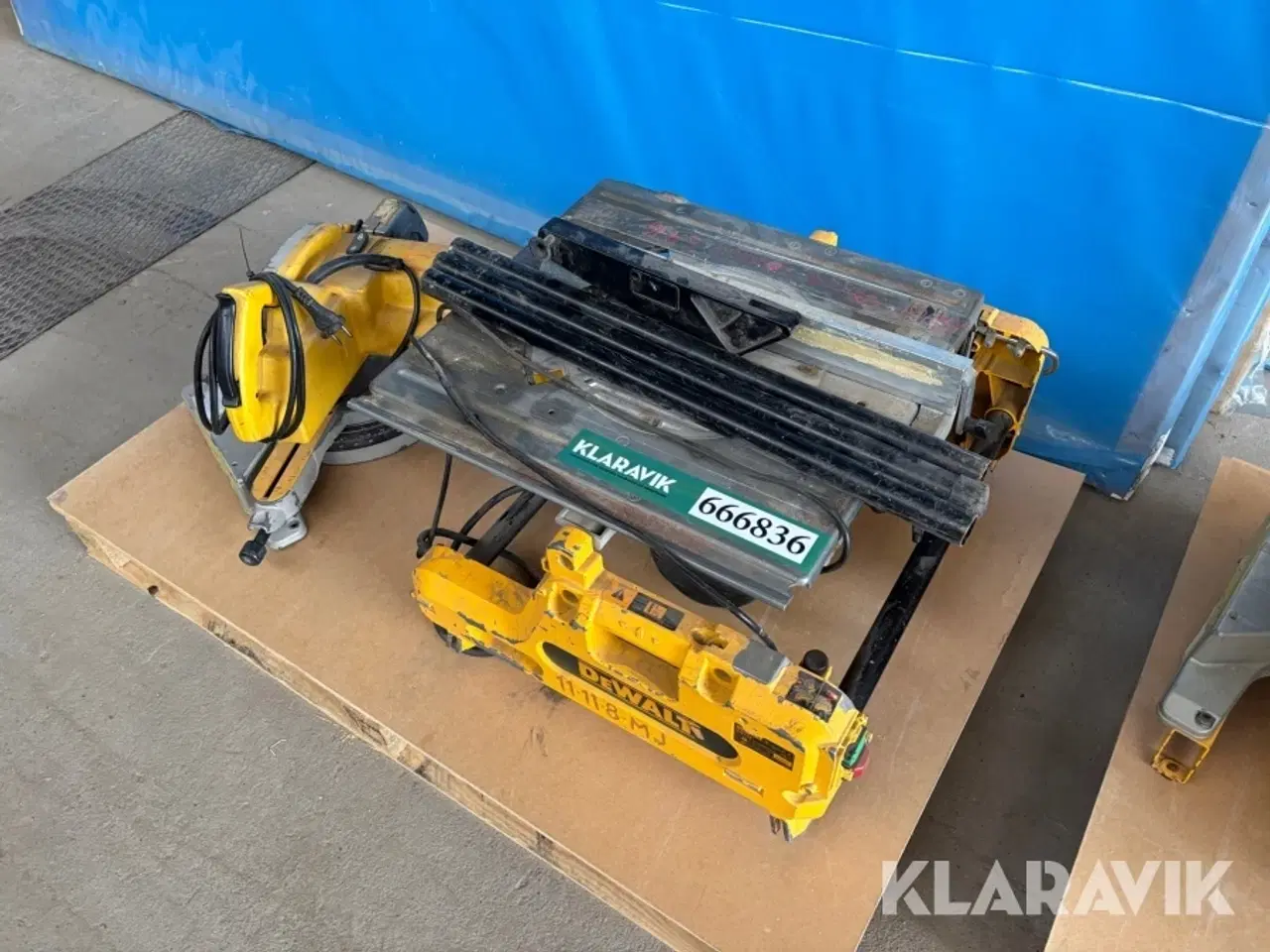 Billede 1 - Bordrundsav + kapsav Dewalt DW743 + DW707