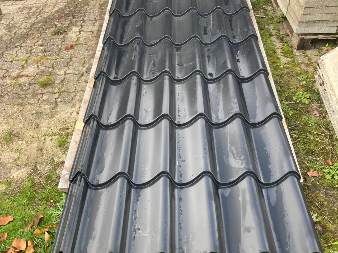 Billede 1 - Stålplader i tagstensprofil