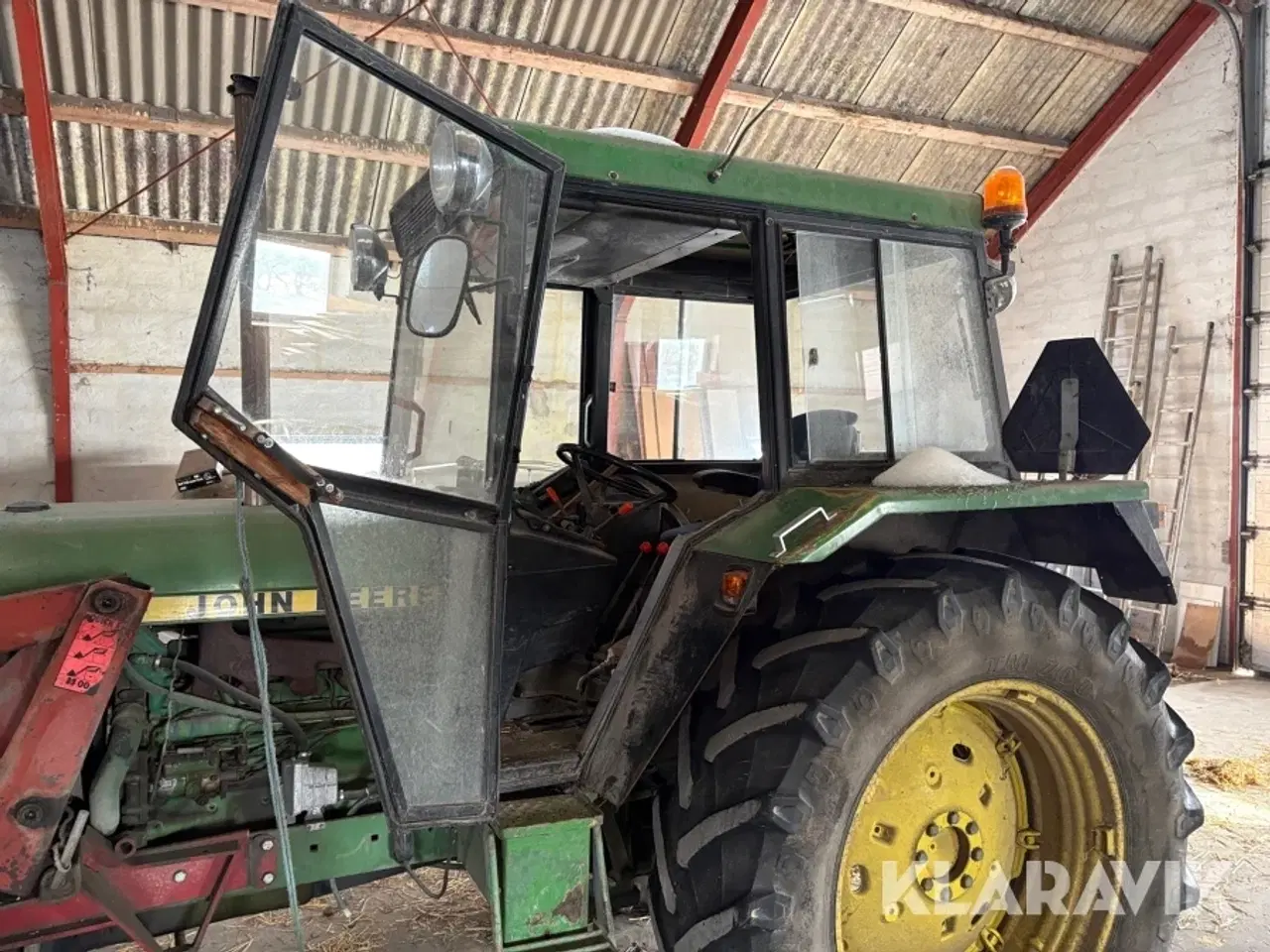 Billede 9 - Veterantraktor John Deere 3040 + vogn