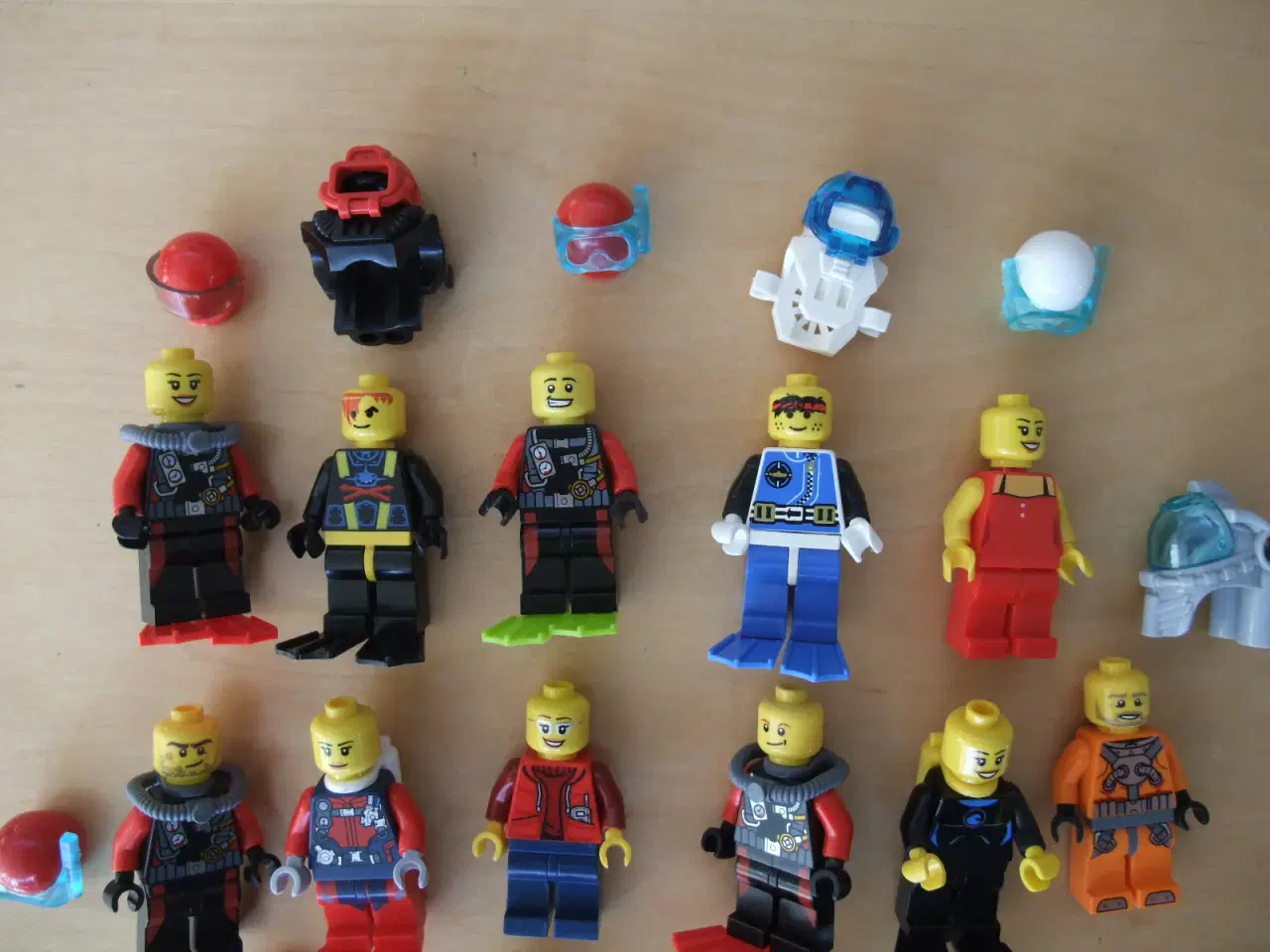 Billede 2 - Lego Diver/Dykker Figurer