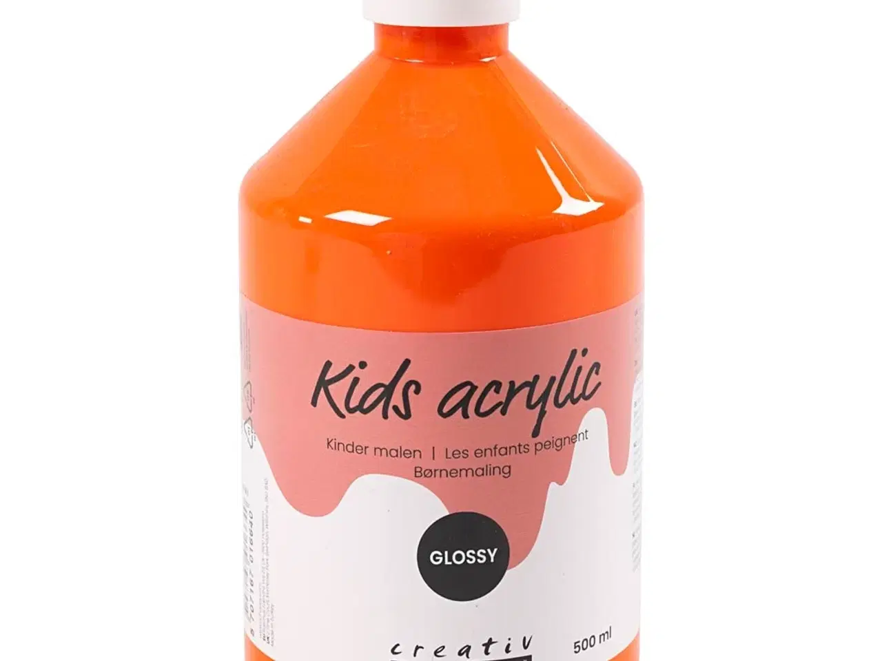 Billede 1 - Akrylmaling Blank, orange, 500ml/ 1 fl.