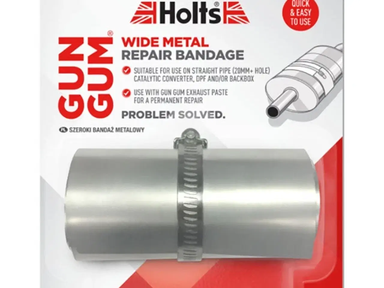 Billede 1 - Holts flexi-wrap lyddæmper reparation