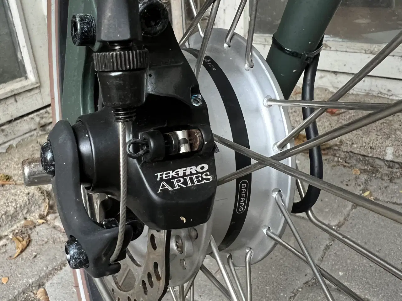 Billede 5 - Elektrisk trehjulet cykel med kurve og skivebremse