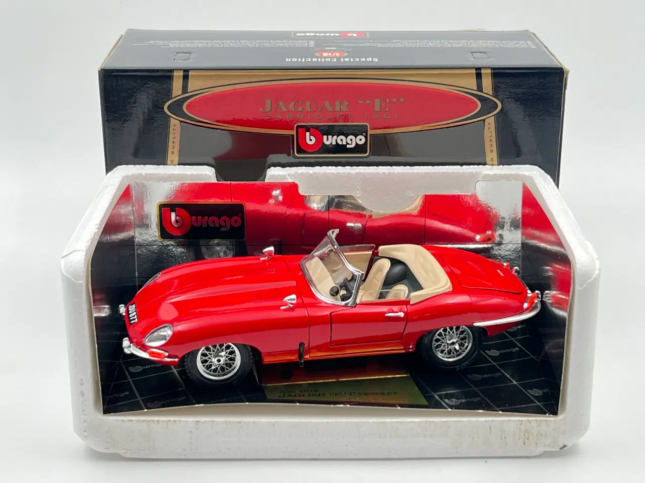 Billede 10 - 1961 Jaguar E-Type Cabriolet - 1:18