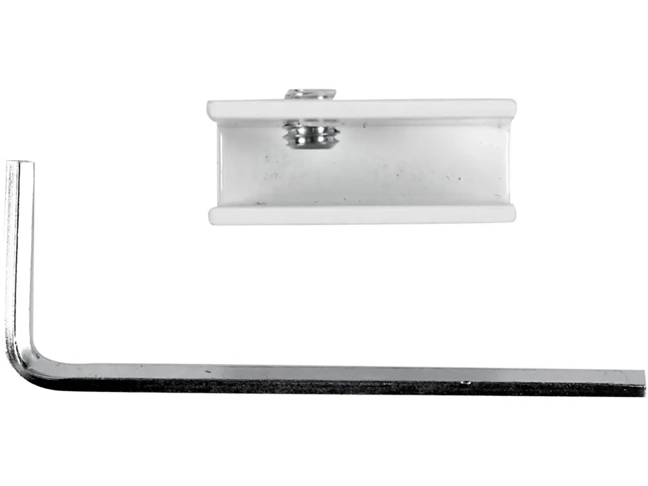 Billede 1 - Samleprofil, H: 22 mm, D: 11 cm, B: 32 mm, hvid, 1 stk.