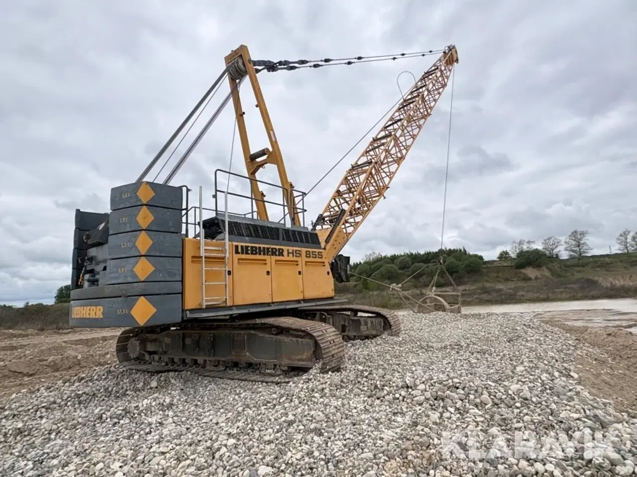 Billede 3 - Slæbeskovlsmaskine Liebherr HS 855 HD