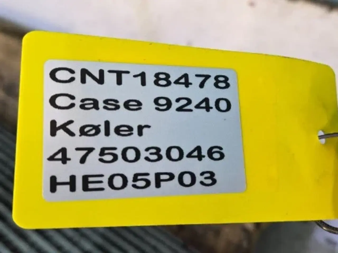 Billede 18 - Case 9240 Køler 47503046
