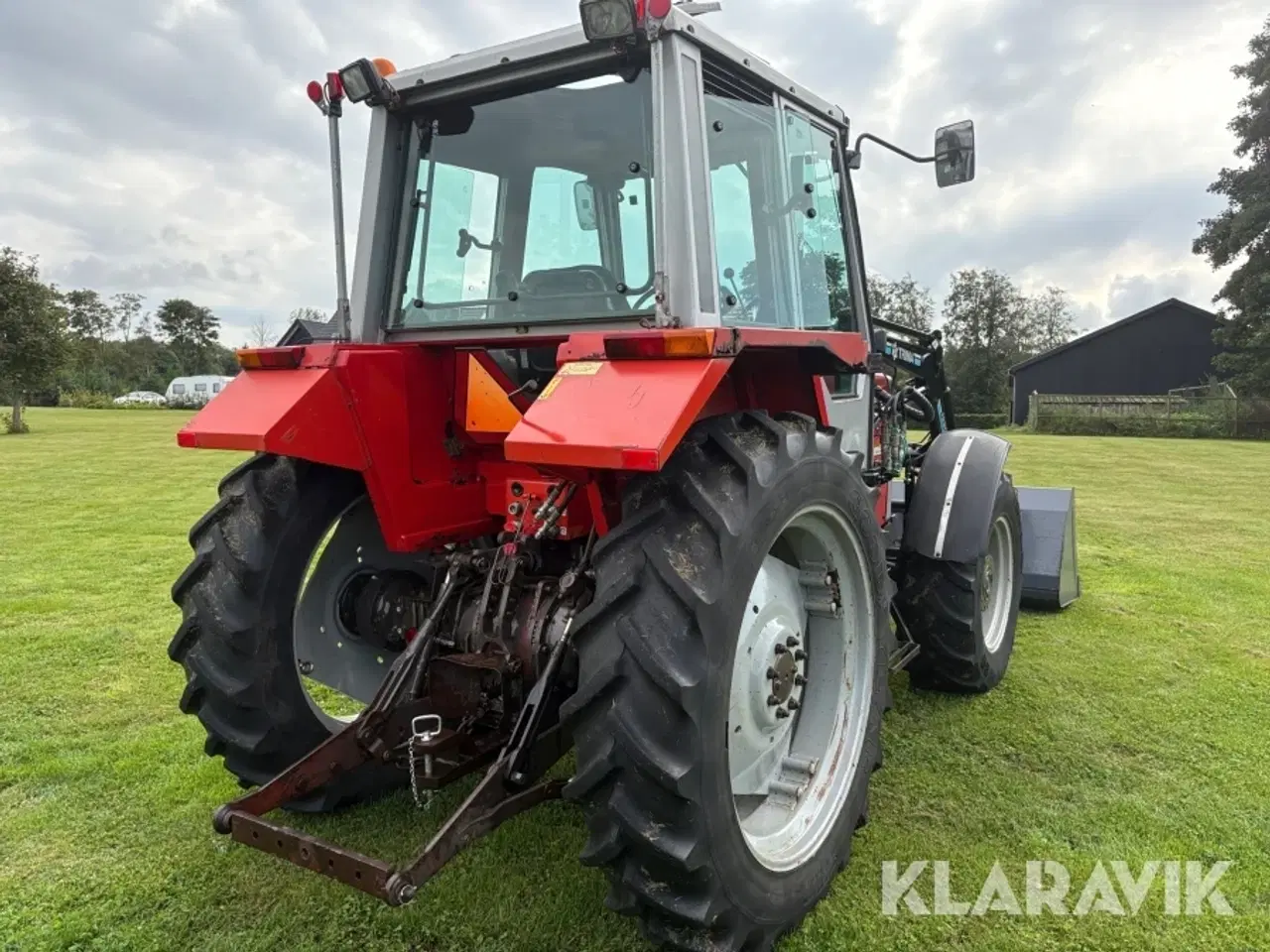 Billede 10 - Traktor Massey Ferguson 690 med Trima frontlæsser og P. Lindberg frontskovl
