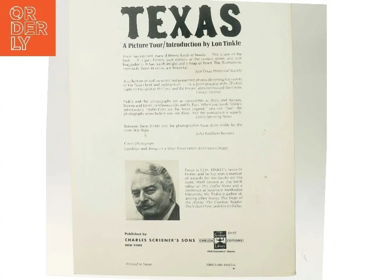 Billede 3 - Texas af Lon Tinkle (Bog)