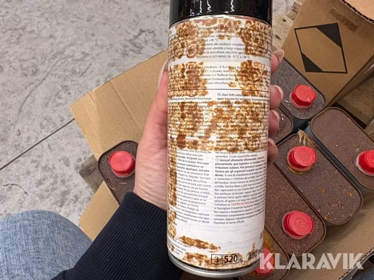Billede 3 - Rustbeskyttelse E Coll spray 12 styk