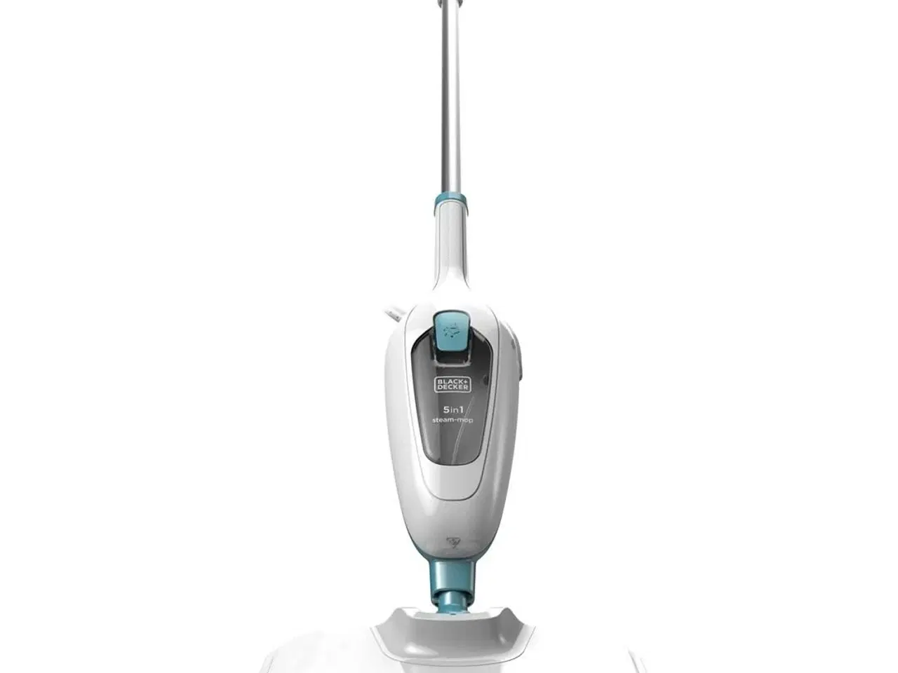 Billede 2 - Damprenser gulvmoppe Black & Decker 5-i-1 – blå/hvid