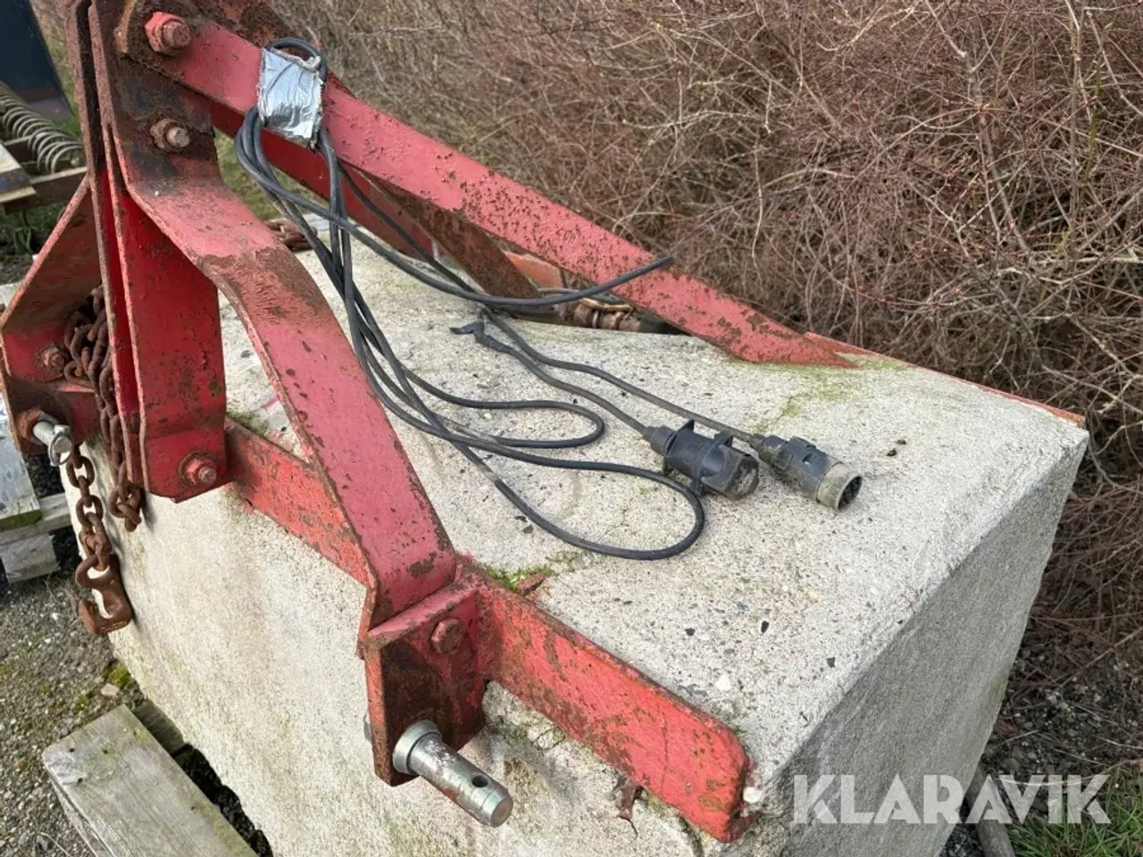 Billede 6 - Vægtklods beton med kobling