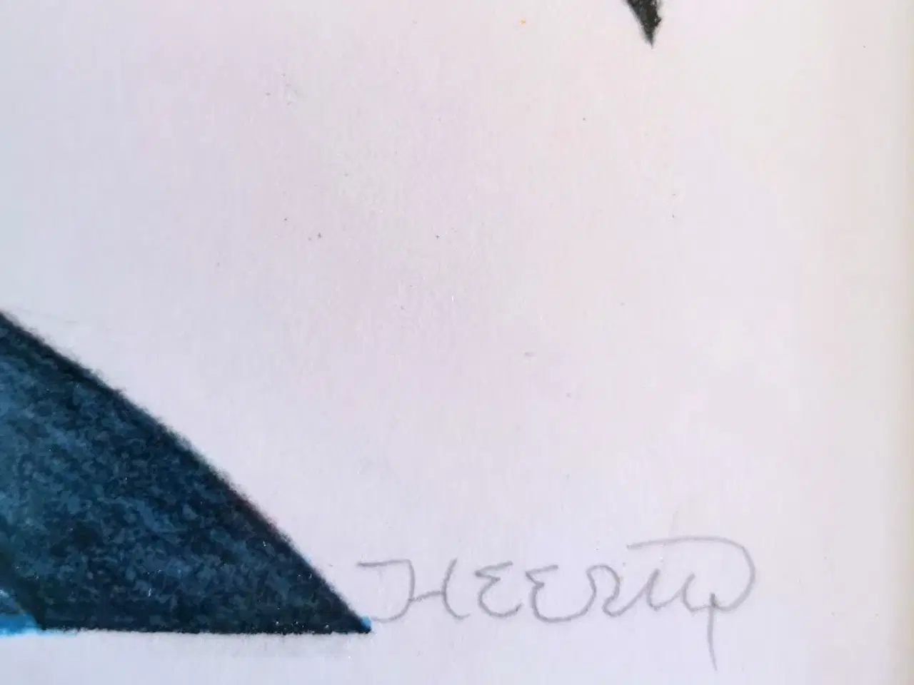 Billede 7 - Henry Heerup litografi signeret og nummereret
