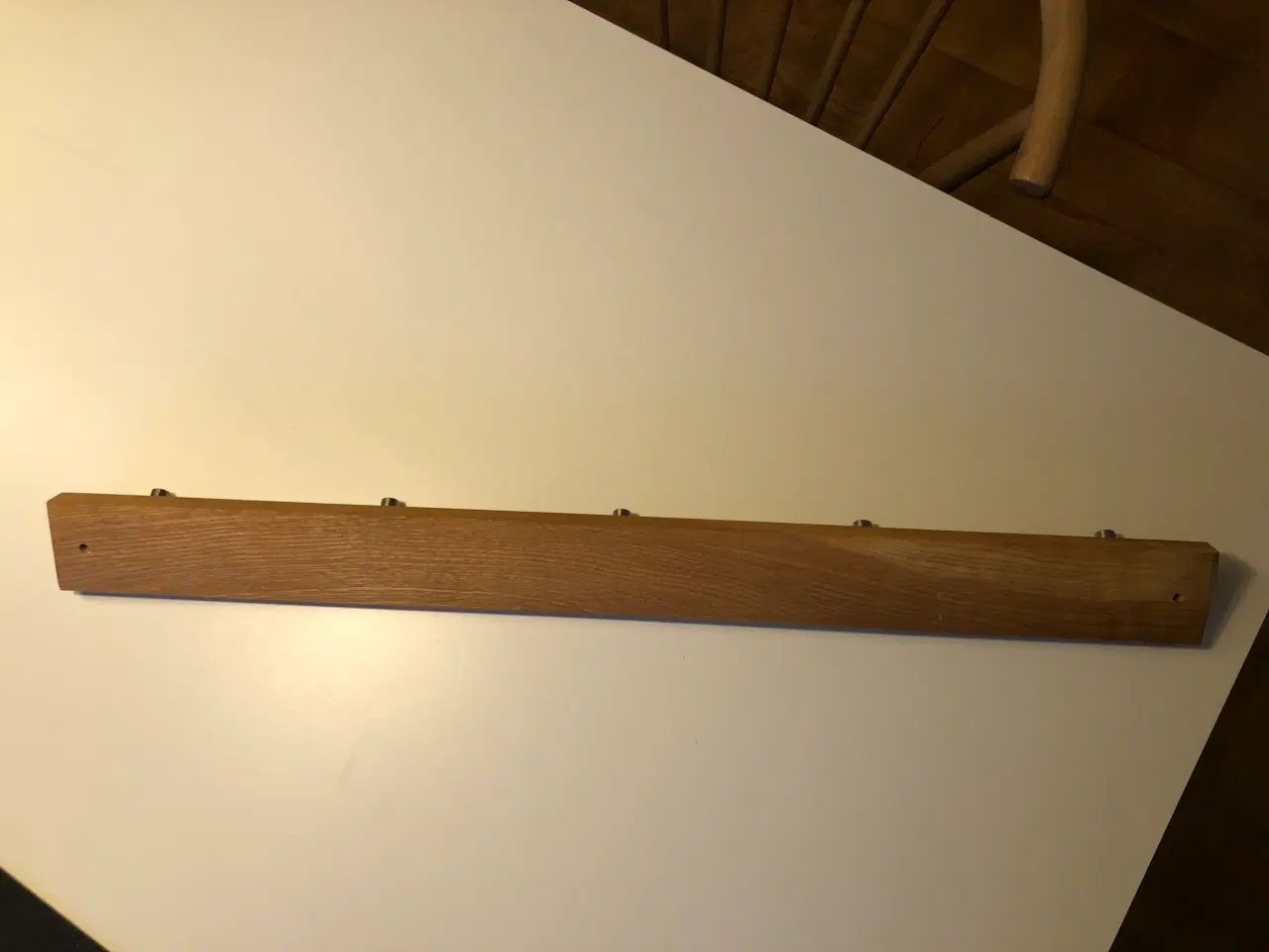 Billede 6 - Knagerække i egetræ og stål