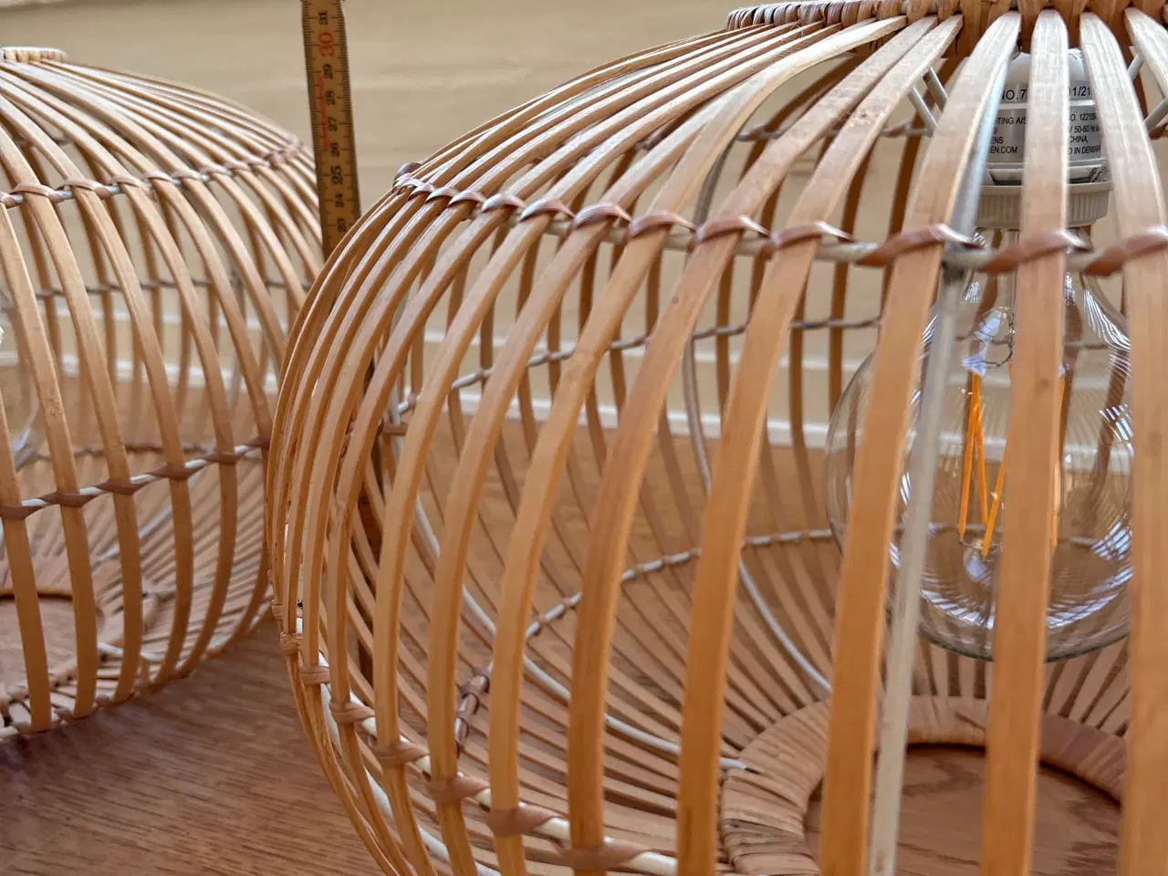 Billede 5 - 2 lamper med store glødepære