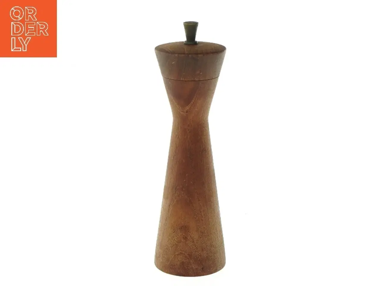 Billede 1 - Smuk mahogni træ peberkværn (str. 23 cm)