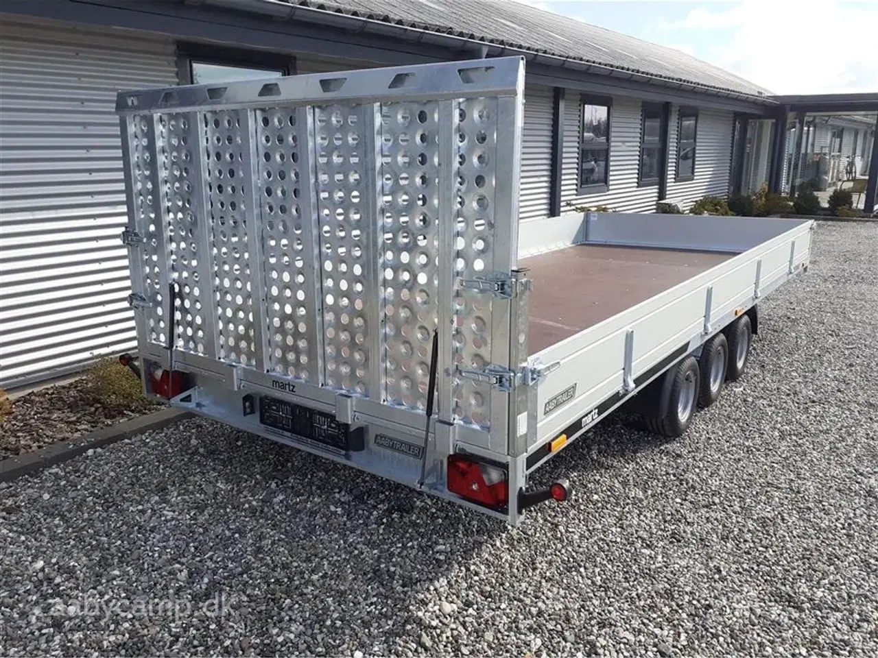 Billede 3 - 0 - Martz GT Universal 500/3   UNIVERSALTRAILER MED TIP. 3500 KG. FLYTBAR SPIL. ALUSIDER.