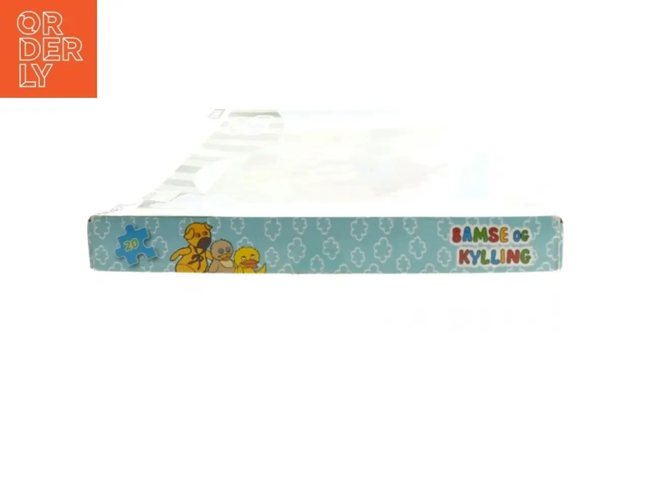 Billede 2 - Bamse og Kylling puslespil i træ fra DR (str. 25x21 cm)