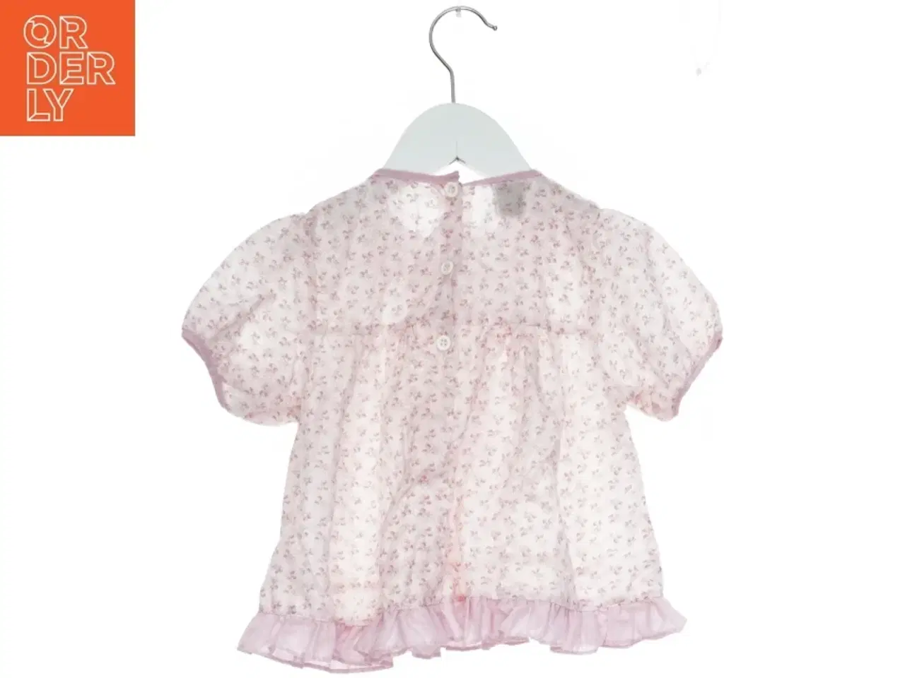 Billede 2 - Babybluse med blomsterprint (str. 86)