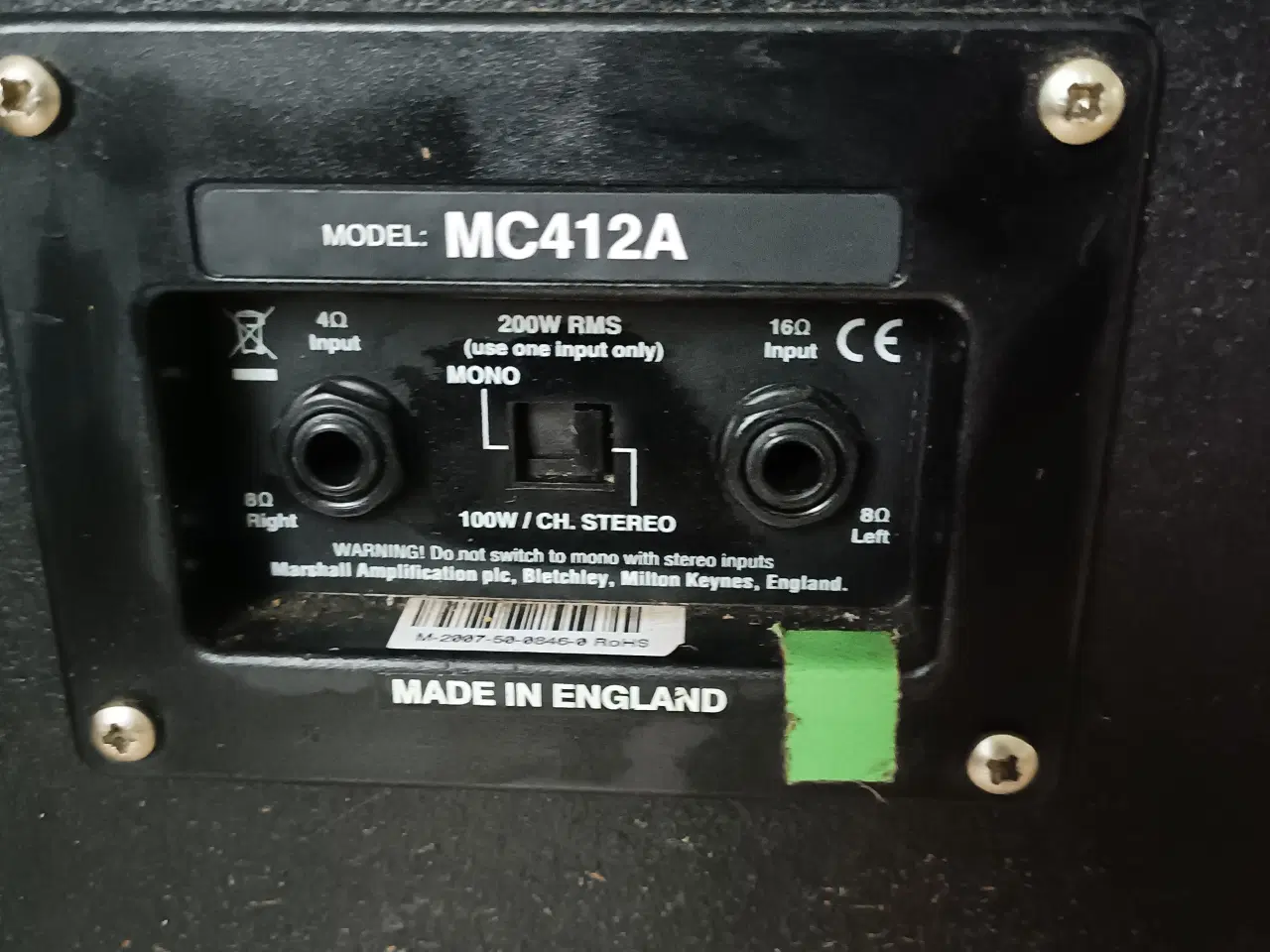 Billede 4 - Guitar amp Ibanez/Marshall 