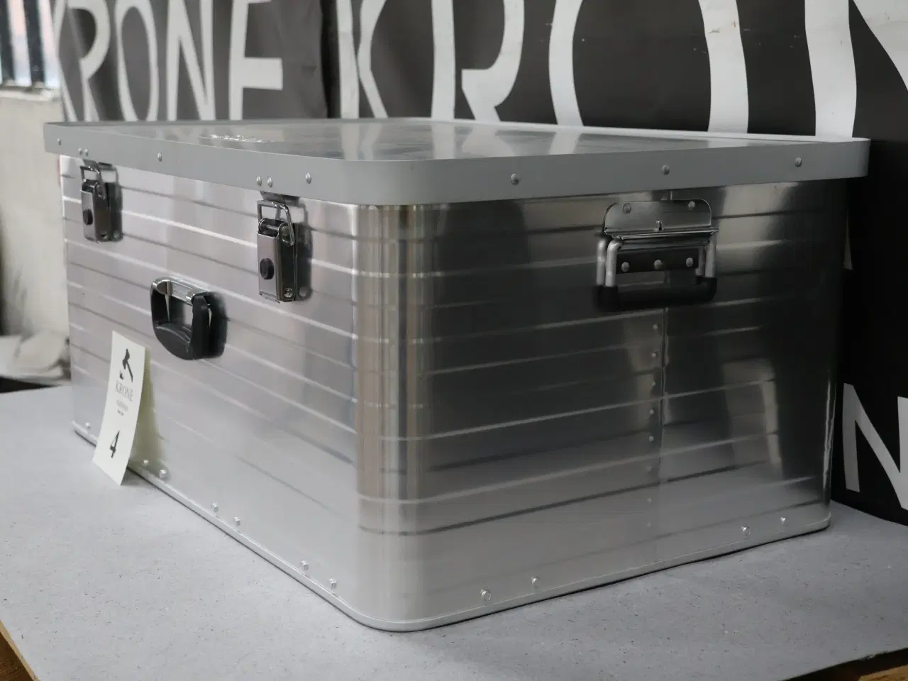 Billede 6 - 2 Stk Enders aluminiums kasser