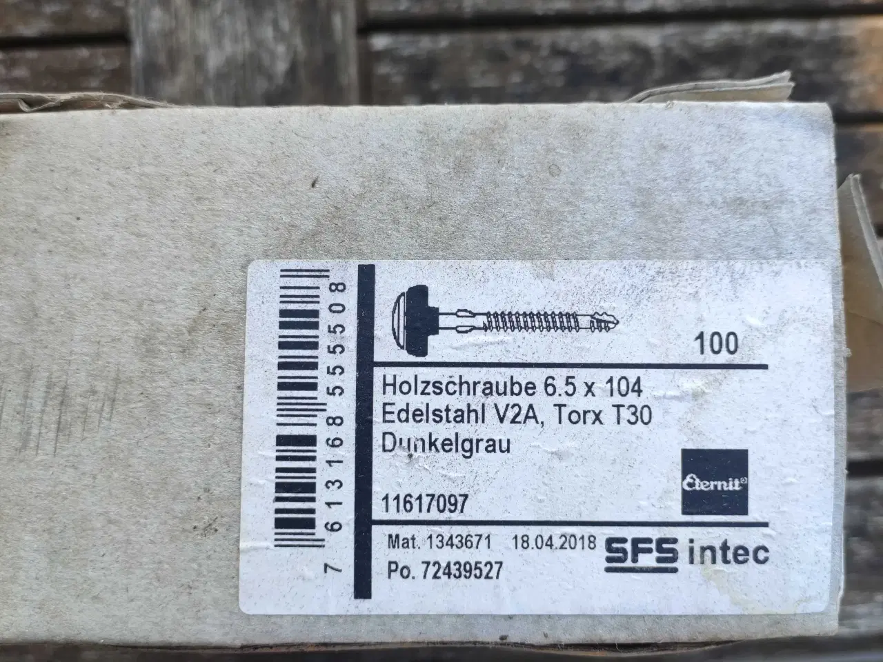 Billede 1 - holzschraube 6,5 x 104 mm